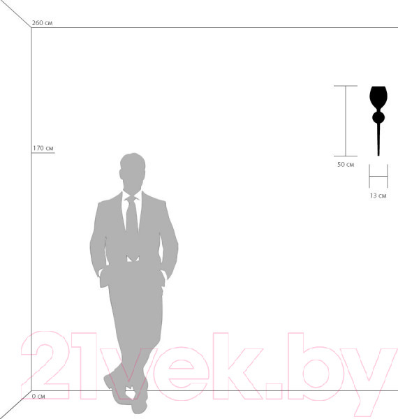 Изображение товара Бра Lightstar Meta Douvo 807610
