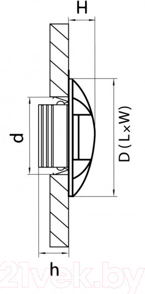 Изображение товара Точечный светильник Lightstar Lumina 212263
