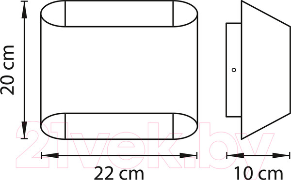 Изображение товара Бра Lightstar Muro 808620