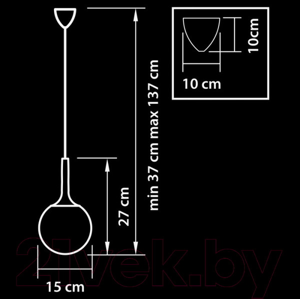 Изображение товара Потолочный светильник Lightstar Globo 813011
