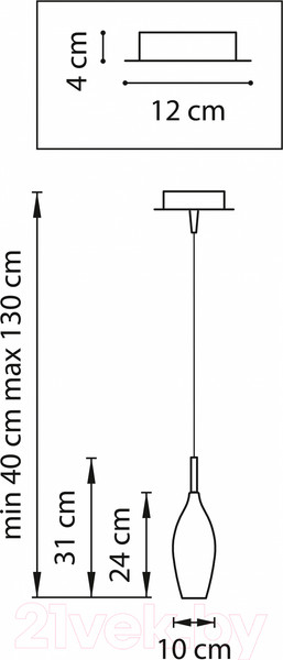 Изображение товара Потолочный светильник Lightstar Pentola 803023