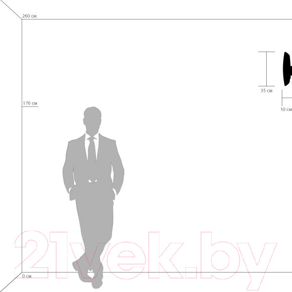 Изображение товара Бра Lightstar Dissimo 803600