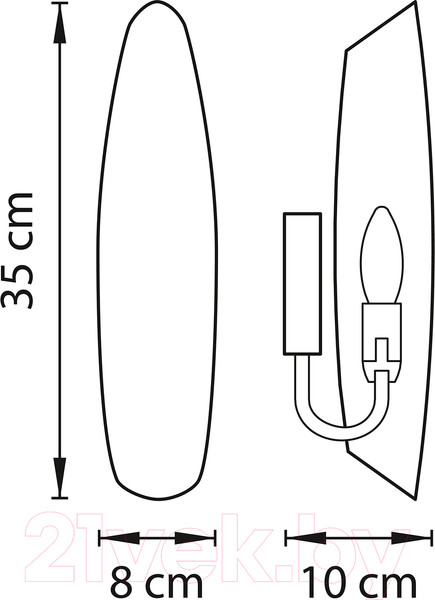 Изображение товара Бра Lightstar Dissimo 803600