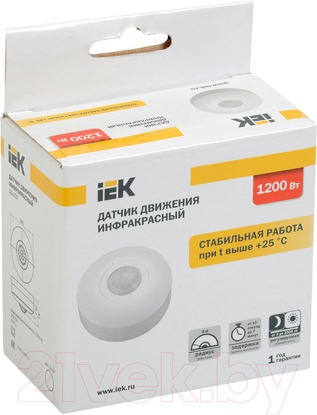 Изображение товара Датчик движения IEK LDD11-025-1200-001