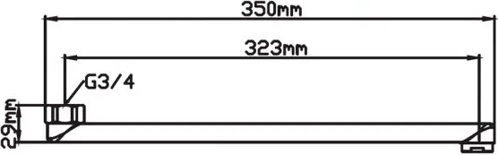 Изображение товара Излив Potato P35FS