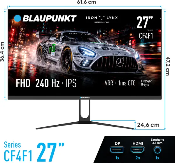 Изображение товара Монитор Blaupunkt 27CF4F1