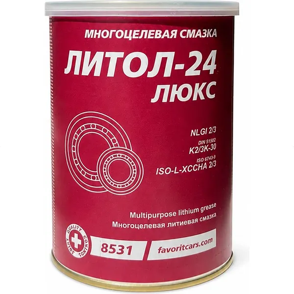 Изображение товара Смазка техническая Favorit Литол-24 Люкс (800г)