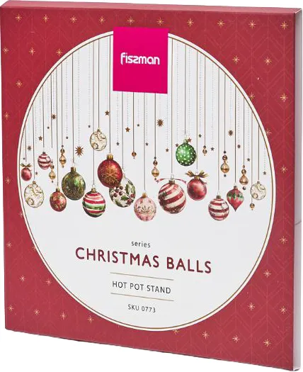 Изображение товара Подставка под горячее Fissman Christmas Balls 0773