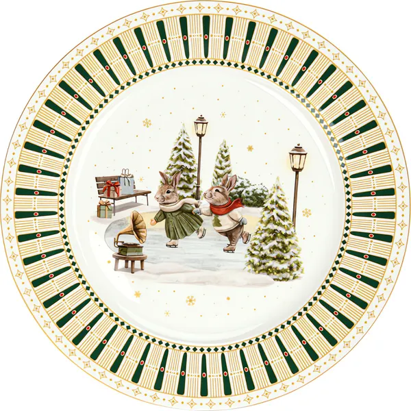 Изображение товара Тарелка столовая обеденная Fissman Miracle 13302