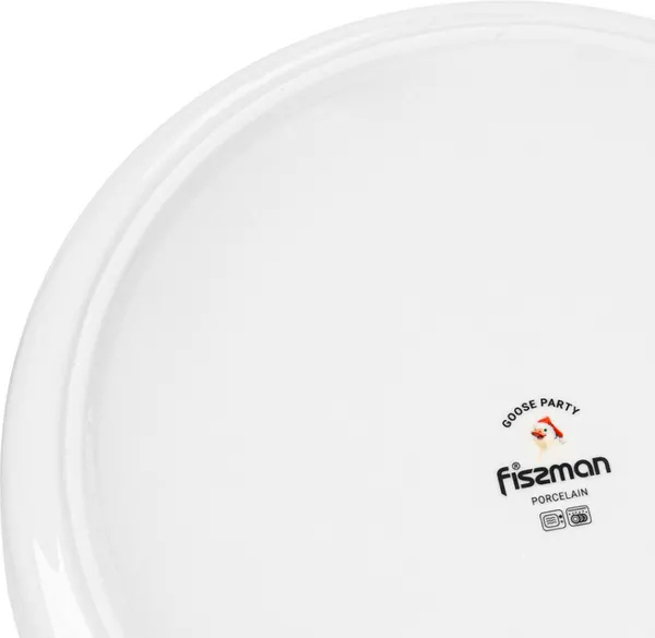 Изображение товара Тарелка столовая обеденная Fissman Goose Party 13326