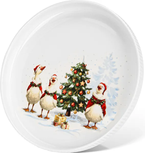 Изображение товара Тарелка столовая обеденная Fissman Goose Party 13326