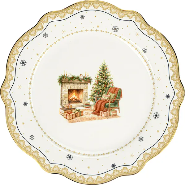 Изображение товара Тарелка столовая обеденная Fissman Christmas Eve 13332