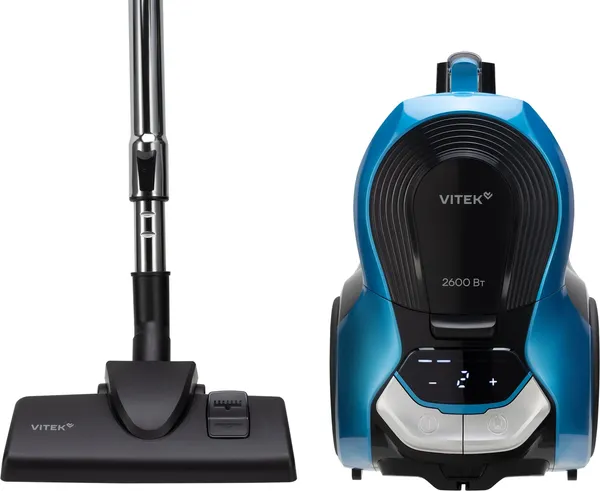 Изображение товара Пылесос Vitek VT-CV5410 (голубой/серебристый)