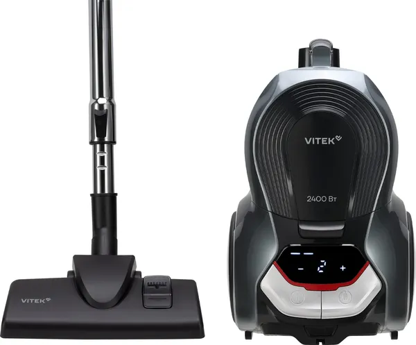 Изображение товара Пылесос Vitek VT-CV4060 (серый/серебристый)