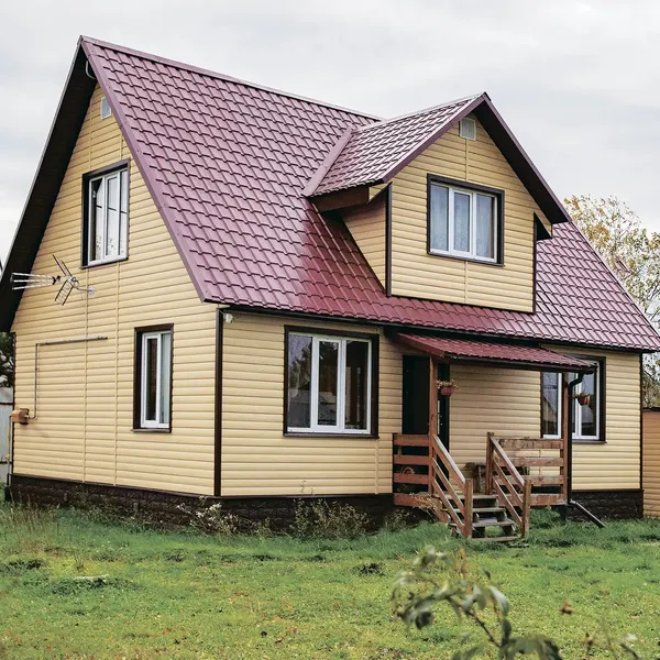 Изображение товара Сайдинг Альта-профиль Blockhouse Престиж BH-03 (3.1x0.222м, золотистый)