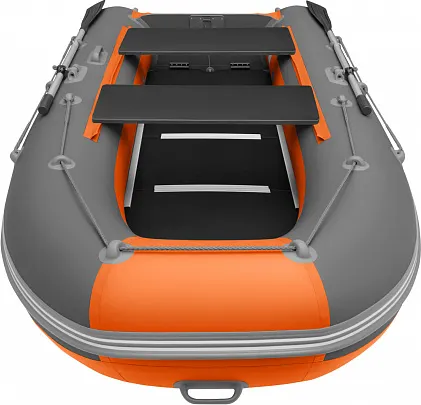 Изображение товара Надувная лодка Roger Boat Хантер Киль 3000 (графит/оранжевый)