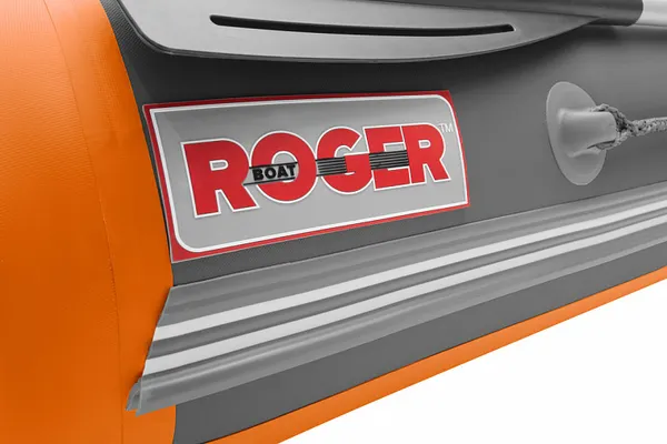 Изображение товара Надувная лодка Roger Boat Хантер Киль 3000 (графит/оранжевый)