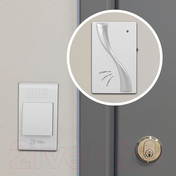 Изображение товара Электрический звонок ЭРА TWIN-B / Б0019877