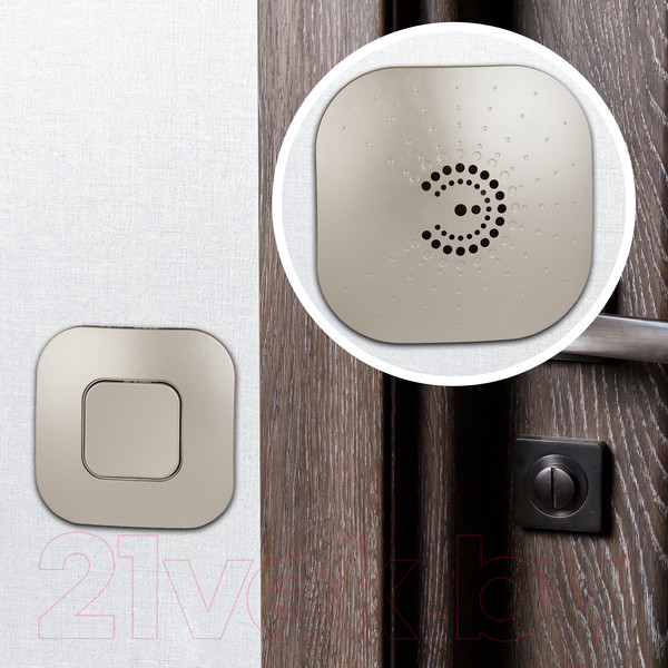 Изображение товара Электрический звонок ЭРА Bionic Champagne / Б0018091