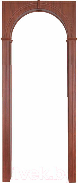 Изображение товара Арка межкомнатная Лесма Палермо 700-1300x190x1800 (итальянский орех)