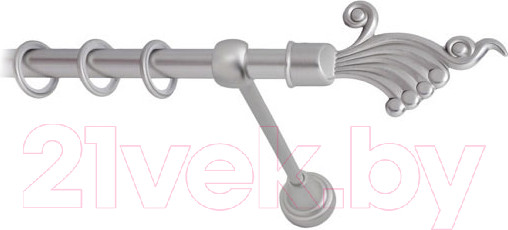 Изображение товара Карниз для штор Lm Decor Кения 023 1р гладкий (сатин, 2.4м)