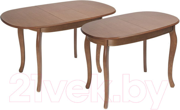 Изображение товара Обеденный стол ТехКомПро Азалия 100x70 (дуб/тон 6)