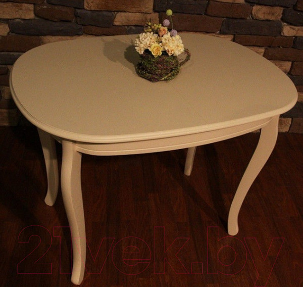 Изображение товара Обеденный стол ТехКомПро Азалия 100x70 (дуб/тон 6)