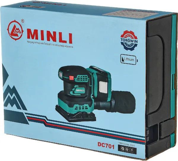 Изображение товара Вибрационная шлифовальная машина MINLI DC701-2.0A
