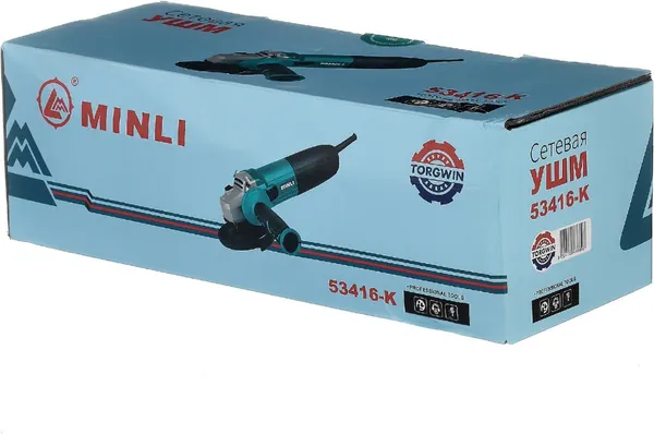 Изображение товара Угловая шлифовальная машина MINLI 53416-K