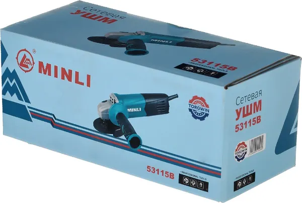 Изображение товара Угловая шлифовальная машина MINLI 53115B