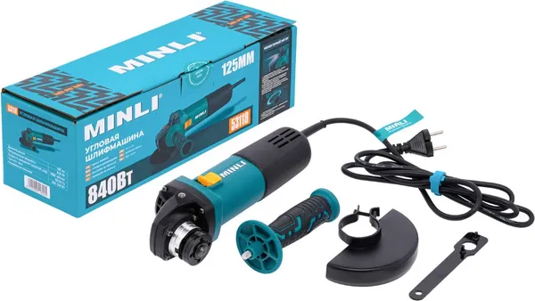 Изображение товара Угловая шлифовальная машина MINLI 53118