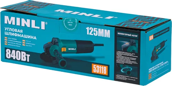 Изображение товара Угловая шлифовальная машина MINLI 53118
