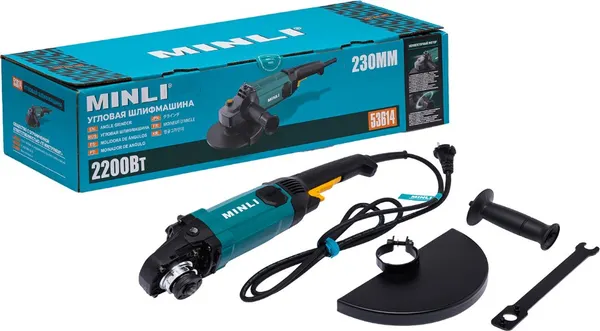 Изображение товара Угловая шлифовальная машина MINLI 53614