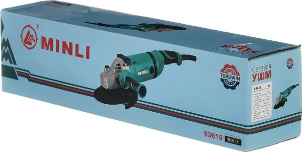 Изображение товара Угловая шлифовальная машина MINLI 53616