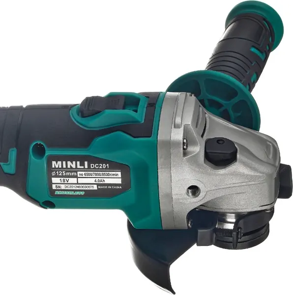 Изображение товара Угловая шлифовальная машина MINLI DC201-4.0A