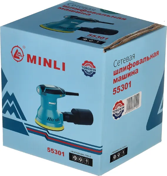 Изображение товара Эксцентриковая шлифовальная машина MINLI 55301