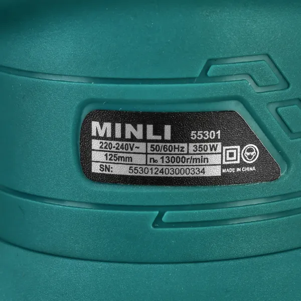 Изображение товара Эксцентриковая шлифовальная машина MINLI 55301