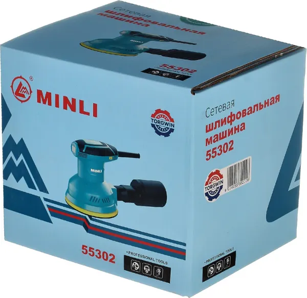 Изображение товара Эксцентриковая шлифовальная машина MINLI 55302