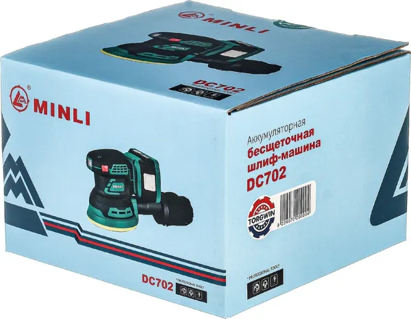 Изображение товара Эксцентриковая шлифовальная машина MINLI DC702-2.0A
