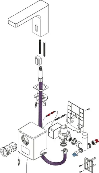Изображение товара Смеситель Timo Torne 4313/03F (черный)