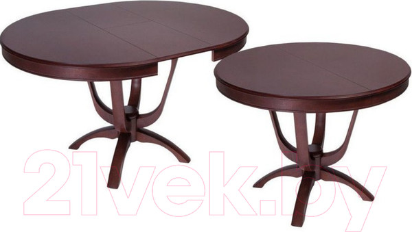 Изображение товара Обеденный стол ТехКомПро Камелия К (дуб/тон 39)