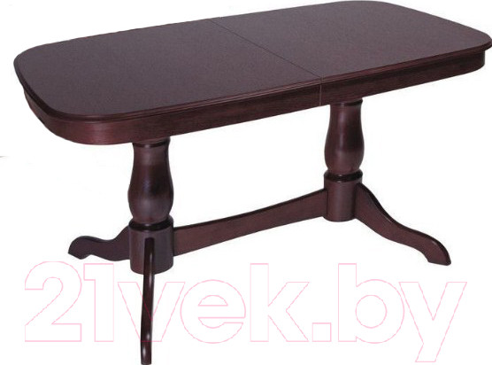 Изображение товара Обеденный стол ТехКомПро Комфорт (дуб/тон 39)