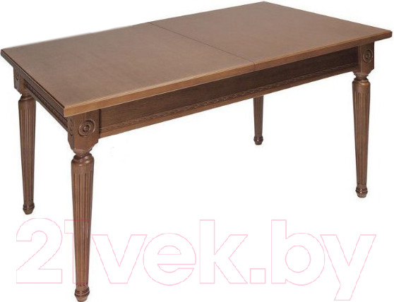 Изображение товара Обеденный стол ТехКомПро Лекс 3 ножка круглая (дуб/тон 9)