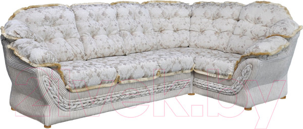 Изображение товара Диван угловой Домовой Романтика-1 4Mst Г (Bornes 32252/Bornes Com1 32252)