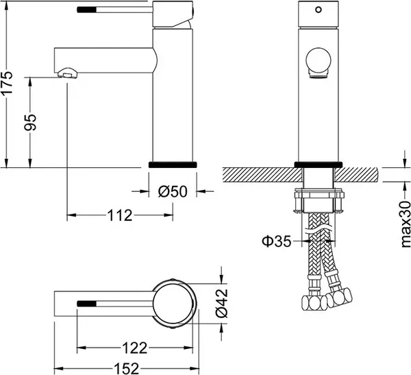 Изображение товара Смеситель Timo Saona 2361/20F (матовая латунь)