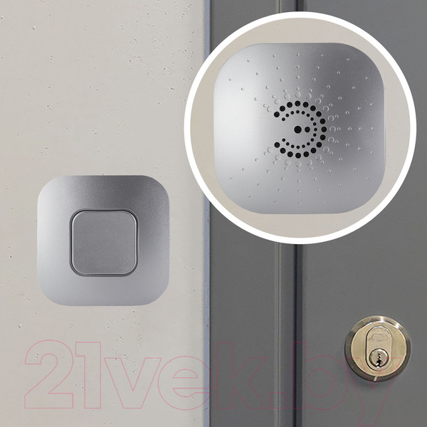 Изображение товара Электрический звонок ЭРА Bionic Silver / Б0017749