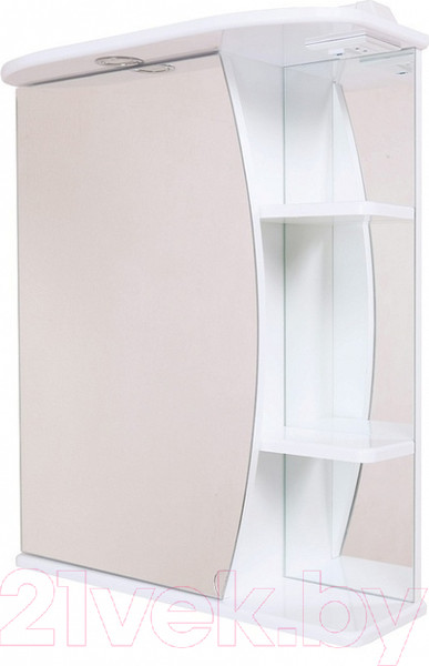 Изображение товара Шкаф с зеркалом для ванной Onika Луна 55.01 L (205520)