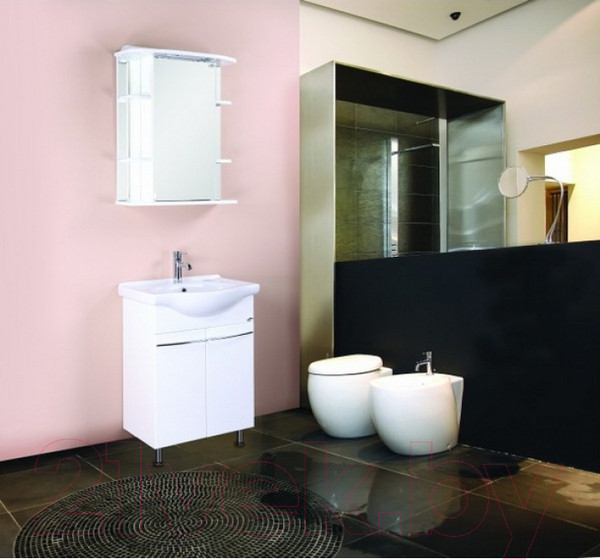 Изображение товара Шкаф с зеркалом для ванной Onika Глория 65.02 R (206507)