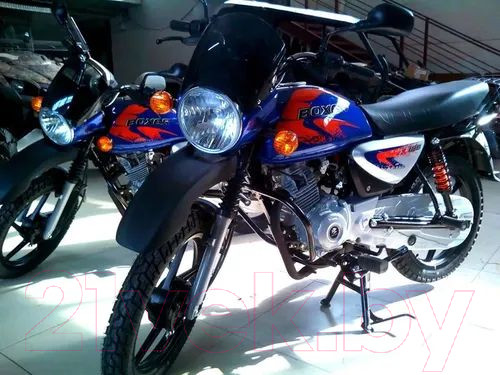 Изображение товара Мотоцикл Bajaj Boxer BM 125 X (синий)