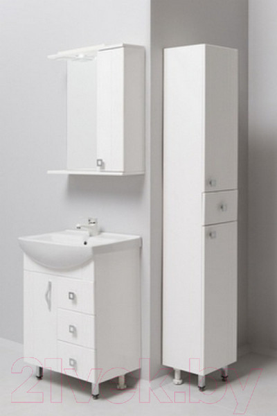 Изображение товара Шкаф с зеркалом для ванной Onika Лига 60.01 R (206030)